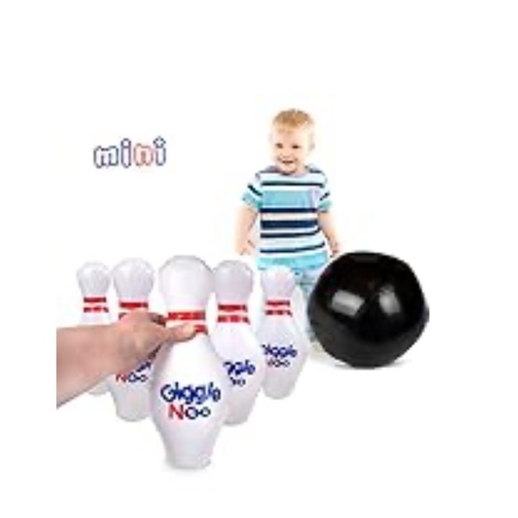 BRAND NEW in Box: “Giggle N Go Inflatable Giant Bowling Game," - Picture 6 of 8